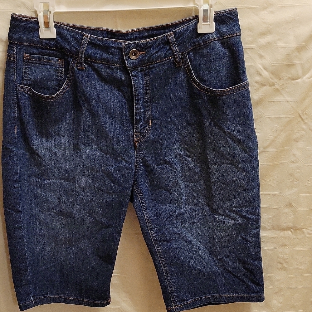 5 Pocket Blue Denim Shorts
